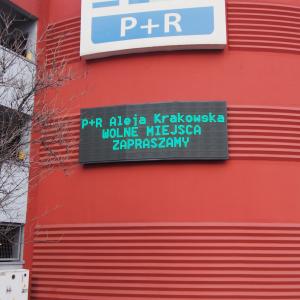 System Parkingowy P+R (Al.Krakowska Warszawa)
